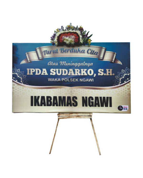 Karangan Bunga Segar Satu Titik Bunga A